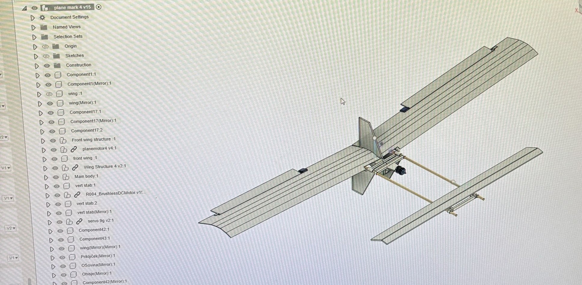 RC Aircraft Design Project